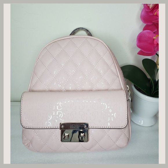 Guess Handbags - Guess Pink Backpack💗